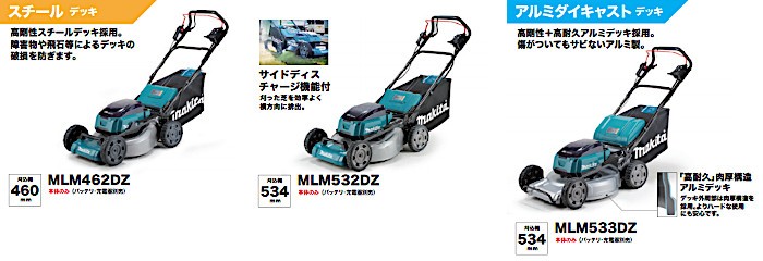 純正品) 充電式芝刈機 マキタ MLM532DZ 本体のみ バッテリ・充電器別売