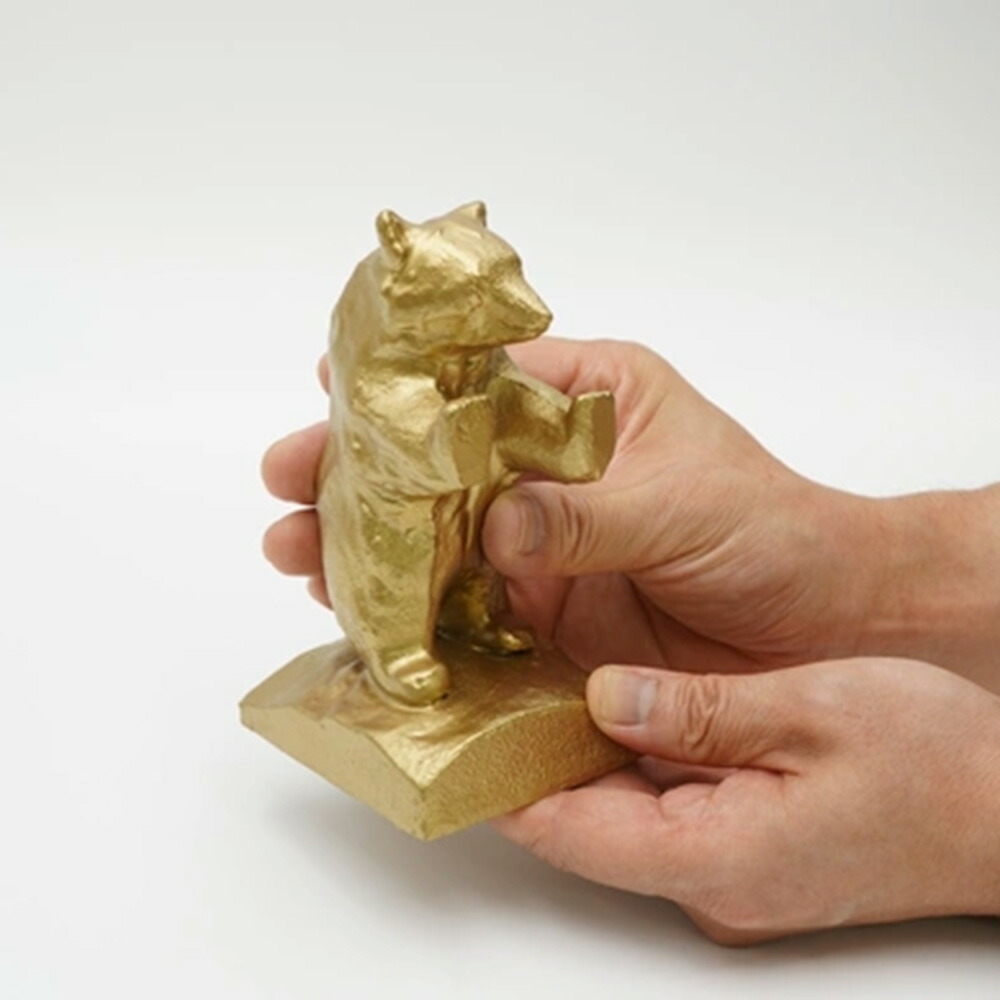 アイアンストッパー クマ セット ブックエンド おしゃれ ドア