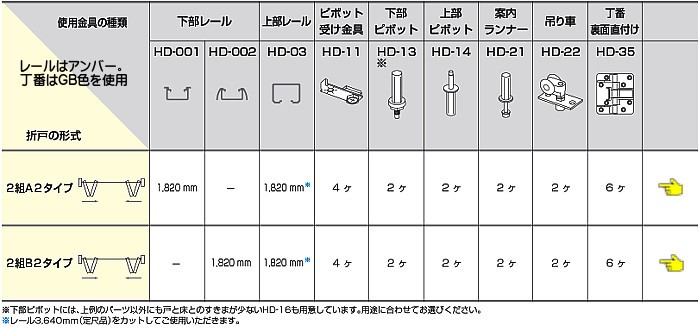 Amazon | アトム HDシステム 標準折戸 2組C1タイプ セット品