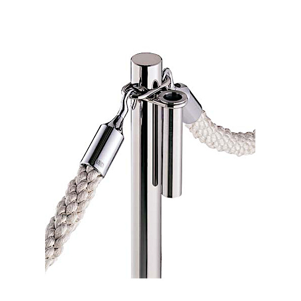 ユニオン ポールパーティション フローラ 花器 ステンレス ヘアライン サイズ：φ35×H120 WH-89-10 [受注生産品]_4