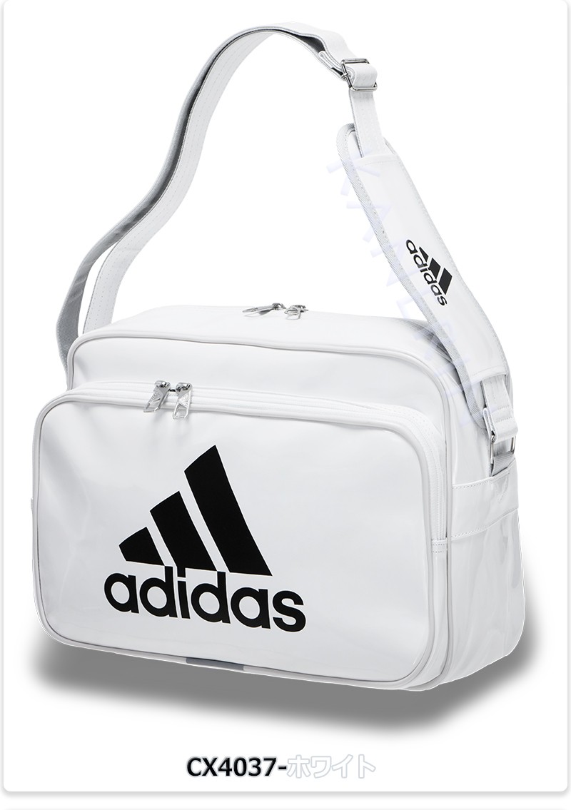 エナメルバッグ 通学バッグ Lサイズ 学生バッグ ショルダーバッグ アディダス エナメルバッグ L Etx13 Adetx13 Kanerin 通販 Yahoo ショッピング