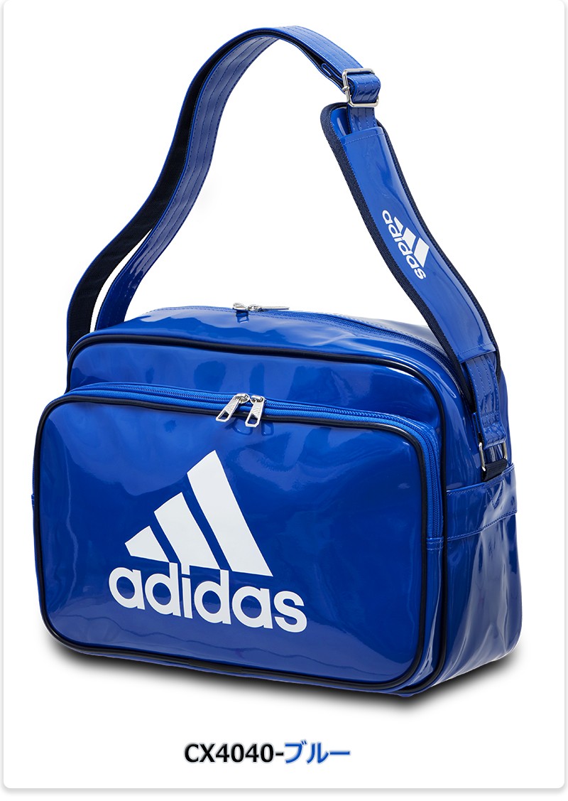 エナメルバッグ 通学バッグ Lサイズ 学生バッグ ショルダーバッグ アディダス エナメルバッグ L Etx13 Adetx13 Kanerin 通販 Yahoo ショッピング