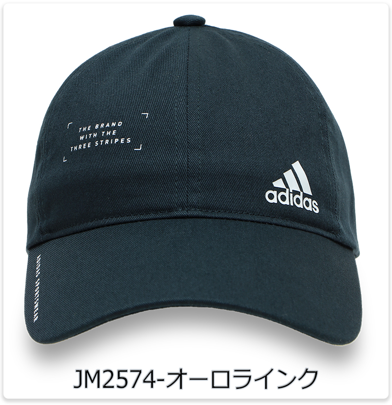adidas（アディダス） キャップ メンズ ブラック シンプル 帽子