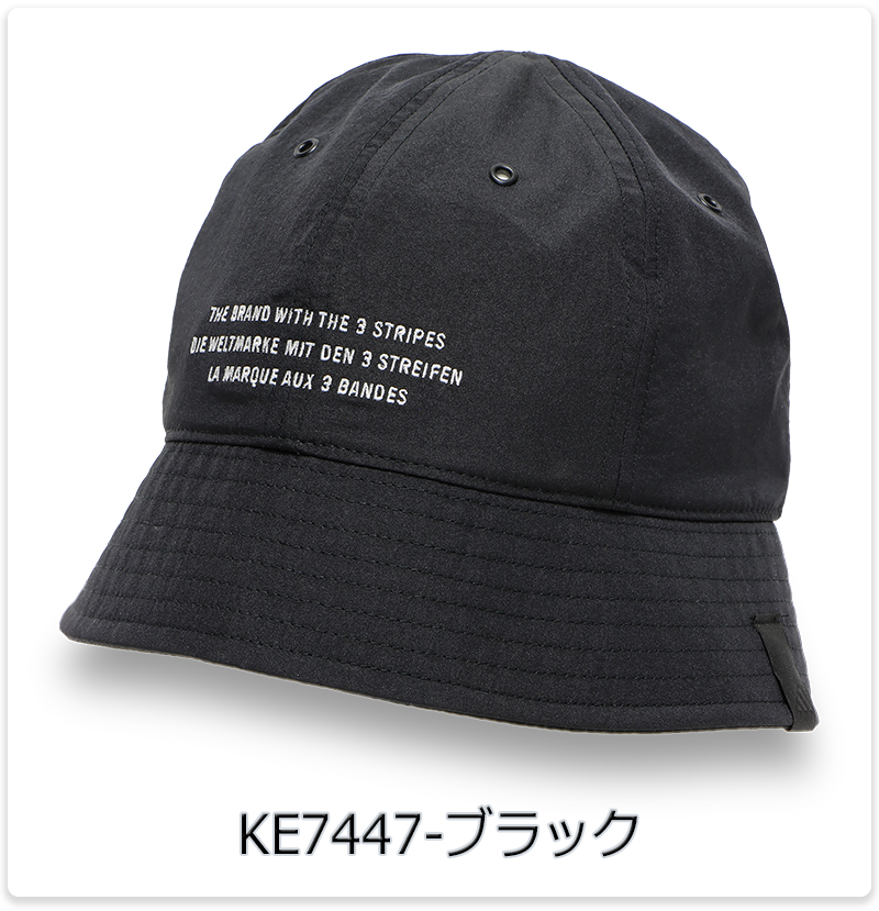 adidas（アディダス） バケットハット メンズ レディース ブラック