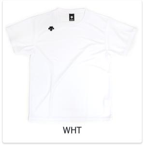 デサント ワンポイント ハーフスリーブ シャツ メンズ/男性用 Tシャツ ブラック/ホワイト M/L...