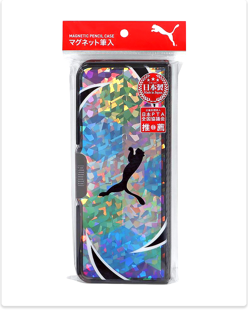 クツワ（KUTSUWA） プーマ 筆箱 ペンケース ハードタイプ 小学生