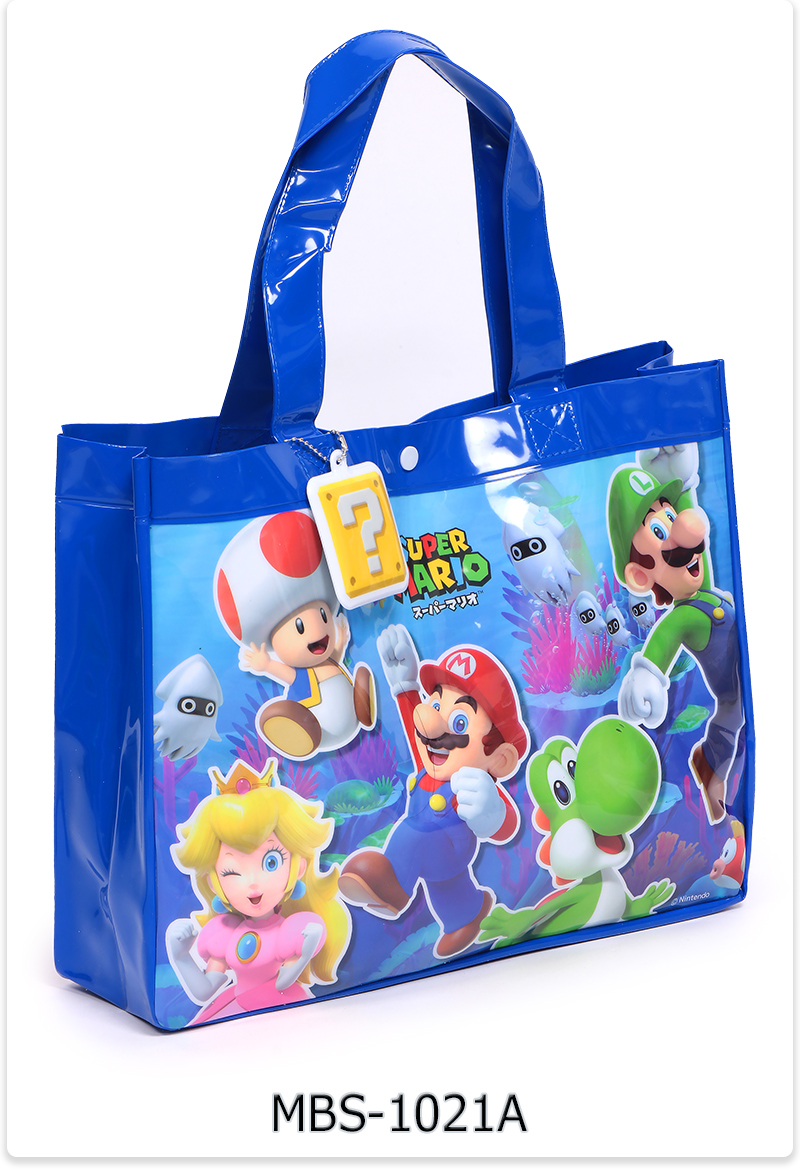 スーパー マリオ（プールバッグ、ビーチバッグ（子ども用））｜バッグ