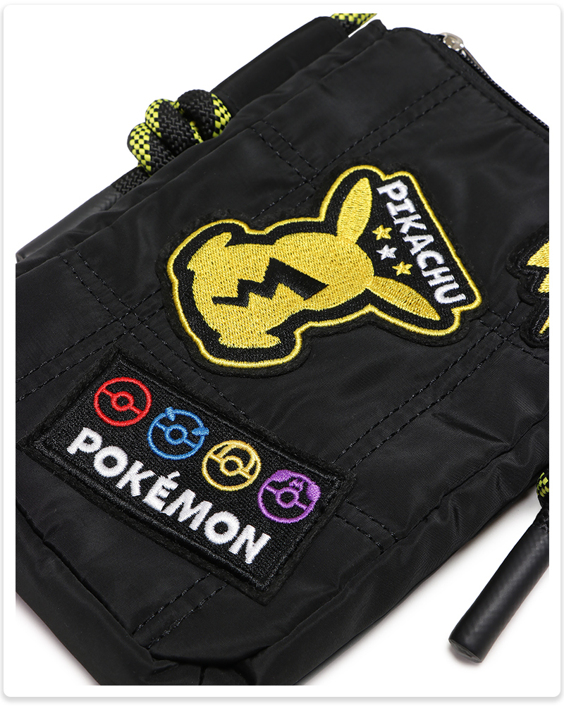 Pokemon（ポケモン） ミニショルダーバッグ 縦型 斜めがけ スマホ