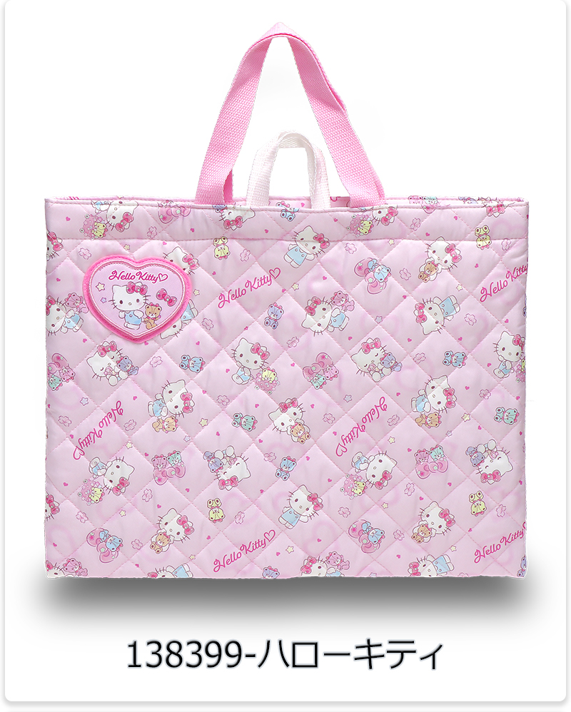 サンリオSANRIO⭐︎ハローキティ　ぬいぐるみレッスンバッグ　美品　希少！ sanrio（サンリオ） レッスンバッグ キッズ 子供 園児 キャラクター