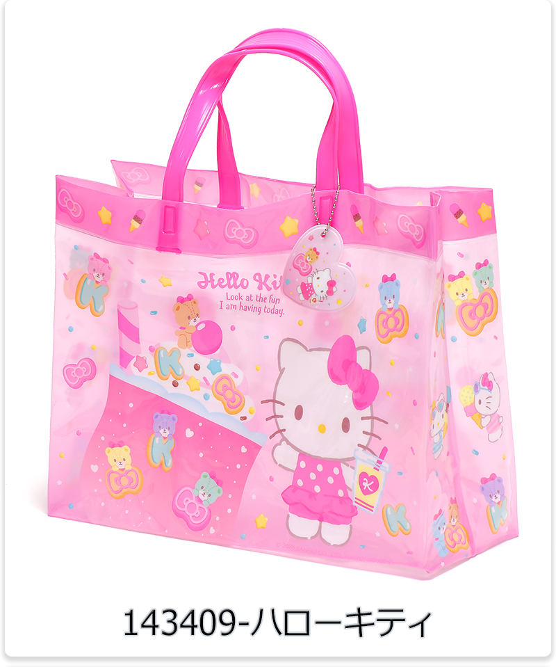 sanrio（サンリオ） ビニールバッグ トートバッグ ビーチバッグ プール