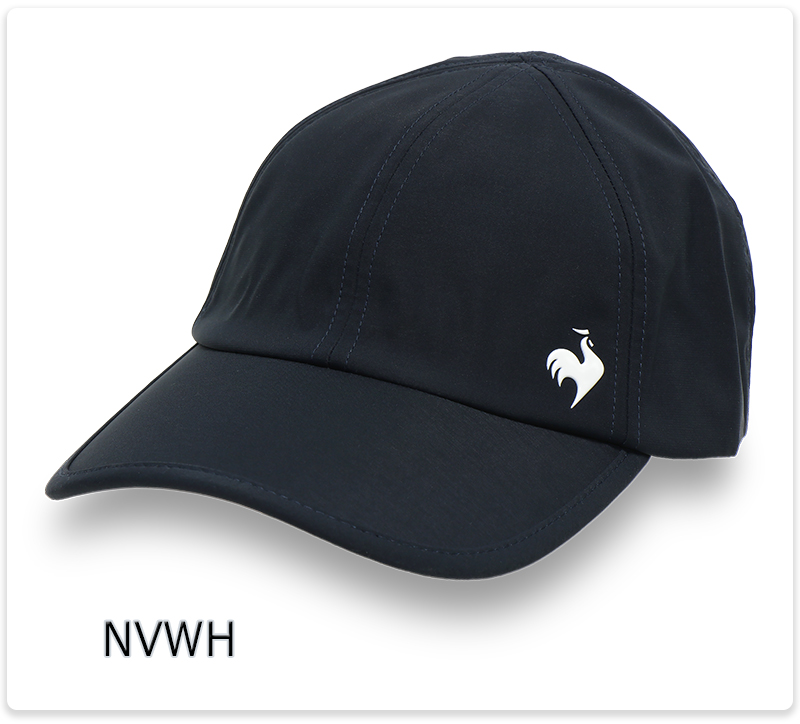 LOHEN キャップ 帽子 ブラック ホワイト le coq sportif（ルコックスポルティフ） キャップ テニス 蒸れない