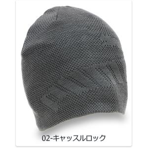 プーマ No,1 ロゴ ビーニー メンズ/レディース ニット帽 ブラック/グレー 57-60cm 0...