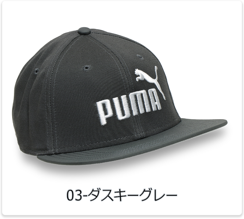 PUMA（プーマ） キャップ メンズ レディース 帽子 フラット ネイビー