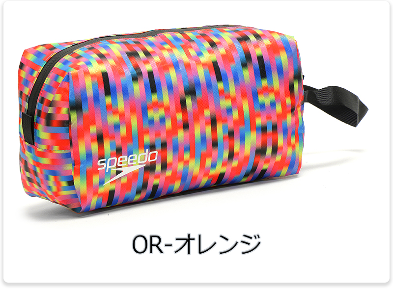 【新品未使用】Speedo 花柄 スポーツ用水着 収納袋　キャップ　セット　L speedo（スピード） 防水 ポーチ ウォータープルーフ 軽量 スイム