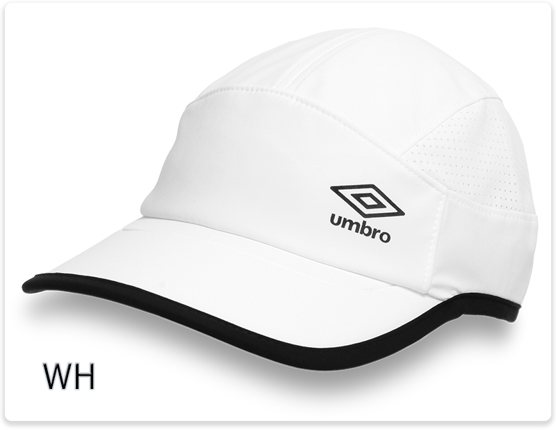 アンブロ クーリングキャップ メンズ/レディース 帽子 ブラック/ホワイト 58cm UUAXJC0...