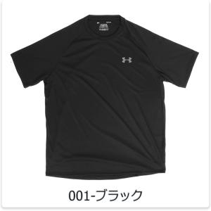 アンダーアーマー テック2.0 ショートスリーブ Tシャツ メンズ Tシャツ ブラック/ホワイト/ネ...