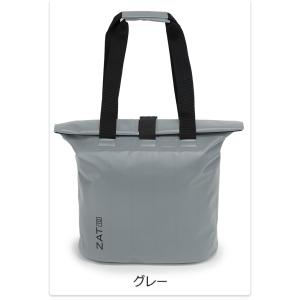 ZAT トートバッグ ロールトップ 丸洗い 防水 無縫製 買い物バッグ プールバッグ スイムバッグ ...
