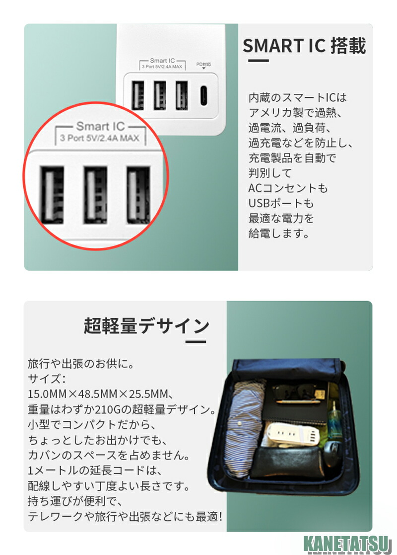 SMART IC搭載、軽量デザイン