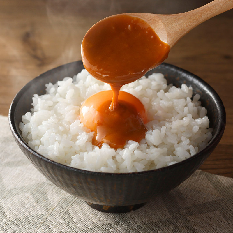 うに醤油の卵かけごはん