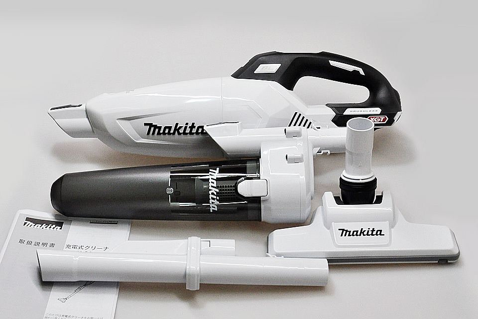 マキタ（makita） カプセル式 コードレス 掃除機【CL001GZCW/O】【本体