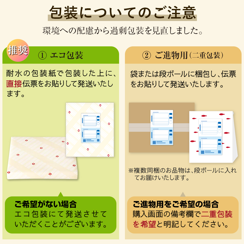 エコ包装ご進物用