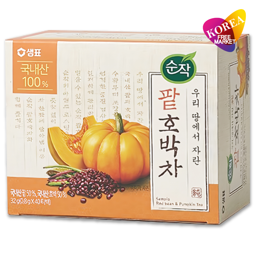 センピョ かぼちゃ小豆茶 40包入 / Sempio 純作 韓国お茶