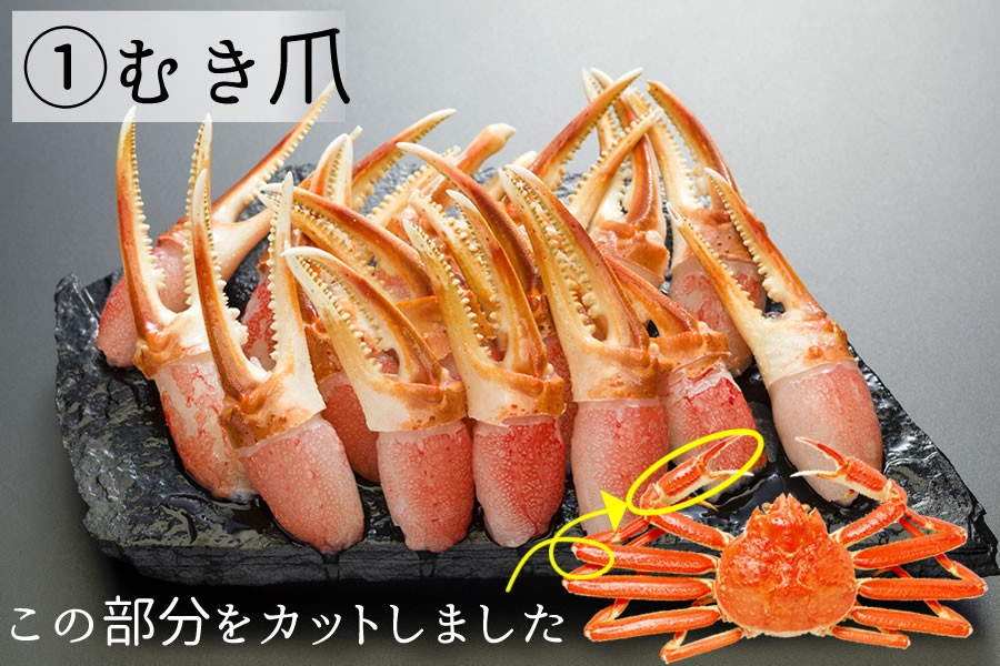 カニ 足