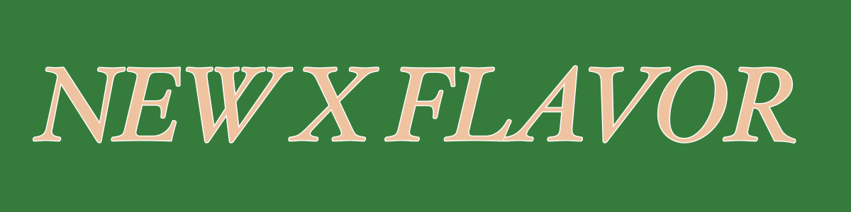 NEW X FLAVOR ロゴ