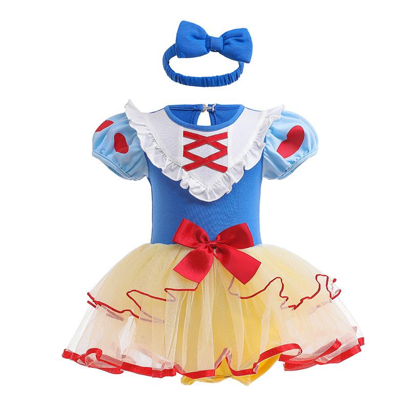 ラプンツェル 子供 ドレス ワンピース エルサ アリエル 人魚姫 ベル ドレス ドレス アナ雪 プリンセス ディズニーランド コスプレ 衣装 70 80 90 95cm |  | 01