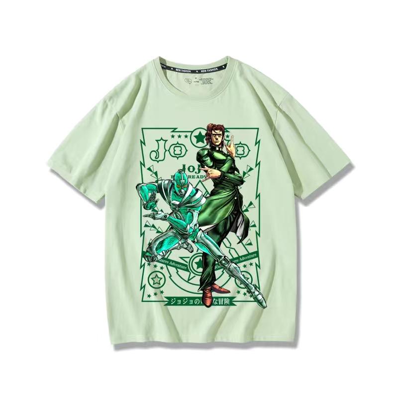 ジョジョの奇妙な冒険 tシャツ メンズ 半袖 ティーシャツ JOJO 空條 承太郎 DIO 花京院典...