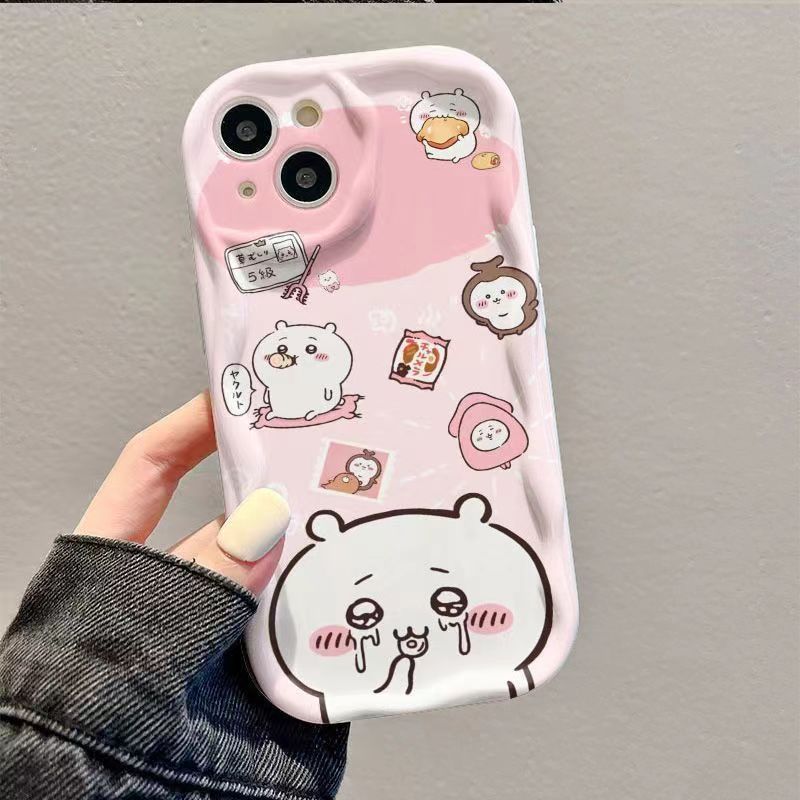 iphone17/16ケース カープルお揃い ちいかわ Chiikawa 携帯電話ケース