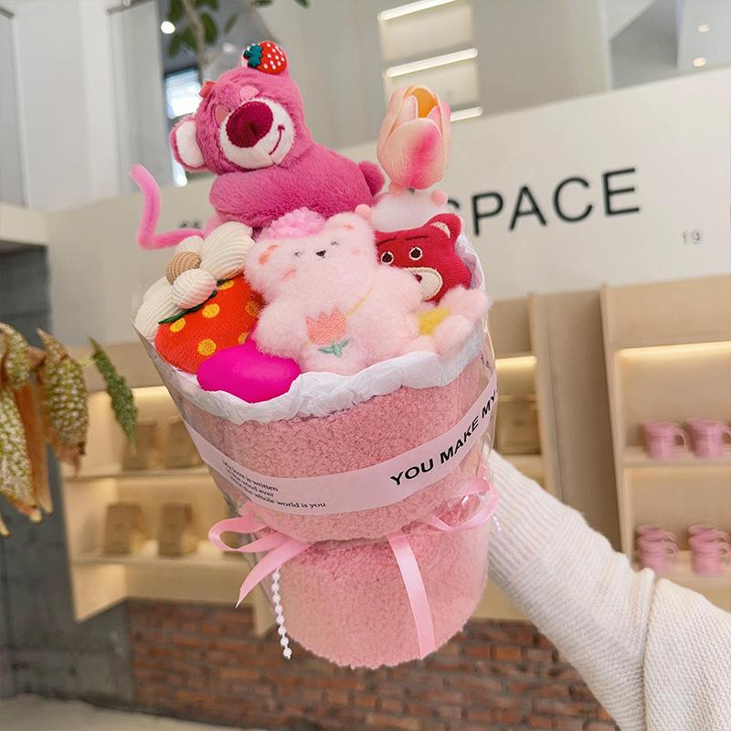 サンリオ風 クロミ マイメロディ シナモロール 花束 ぬいぐるみ