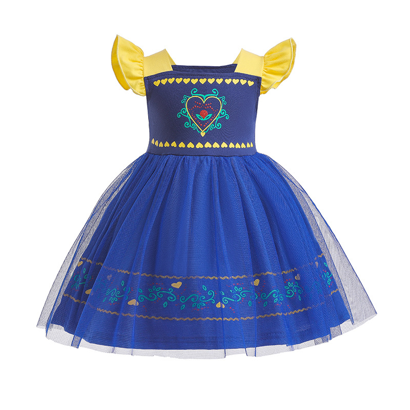 ラプンツェル 子供 ドレス ワンピース エルサ アリエル 人魚姫 ベル ドレス ドレス アナ雪 プリンセス ディズニーランド コスプレ 衣装 70 80 90 95cm |  | 13