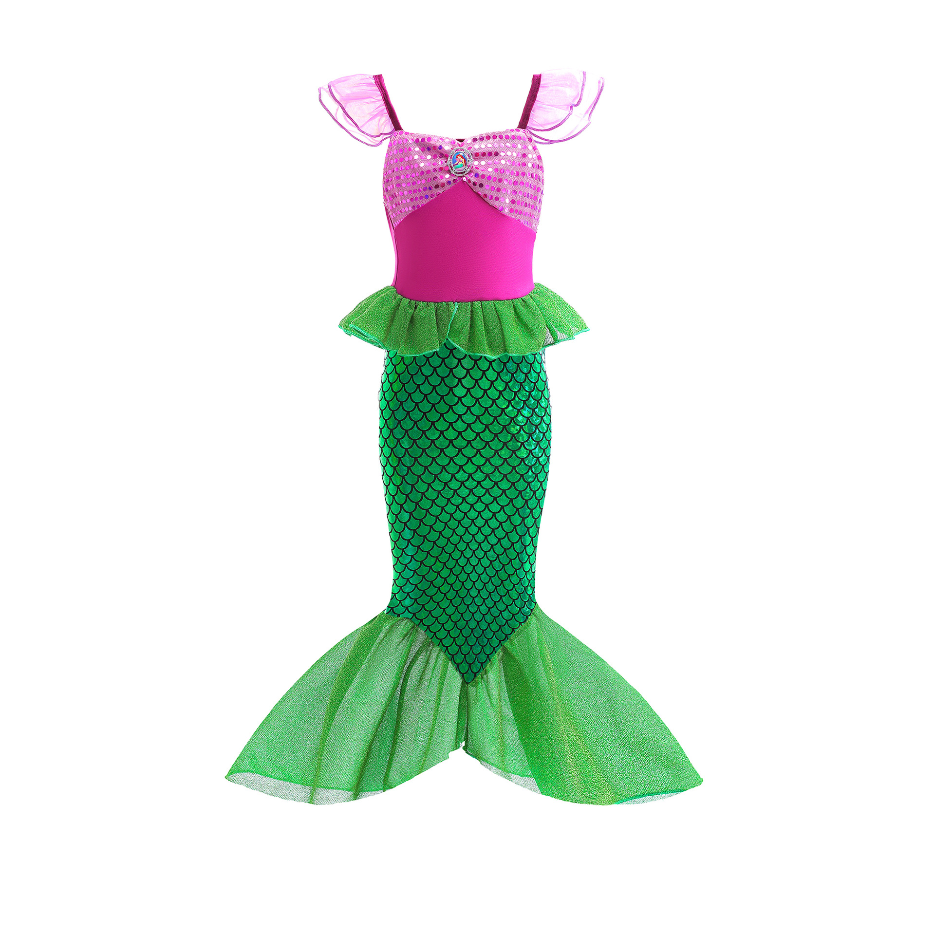 あや！リトルプリンセス　120〜130 人魚姫風　アリエル風 あや様専用！リトルプリンセス 120〜130 人魚姫風 アリエル風
