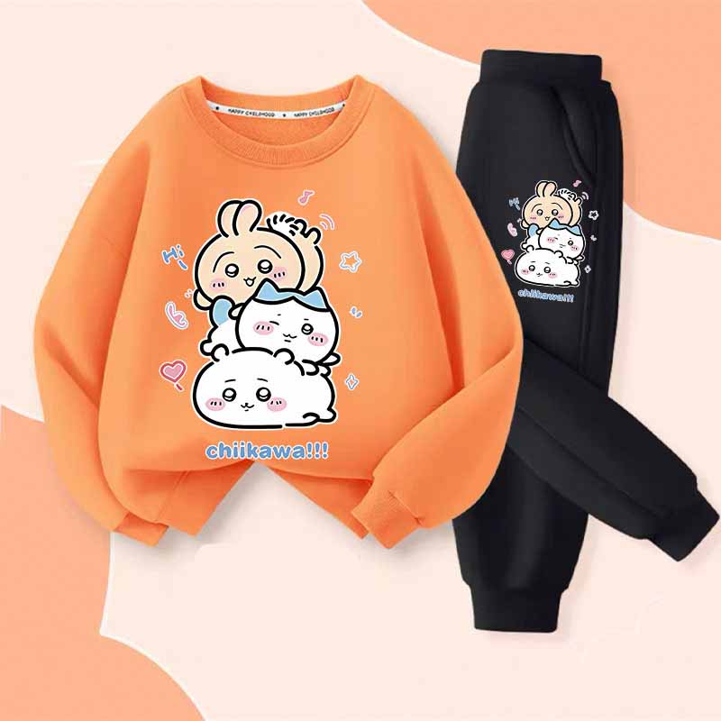 ちー　子供服2セット DAY CLOSET セットアップ キッズ 長袖ステッチ風チェック柄ジャケット+