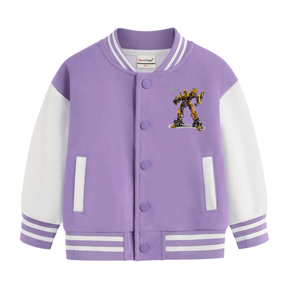 トランスフォーマー スタジャン 子供服 スカジャン キッズ 男の子