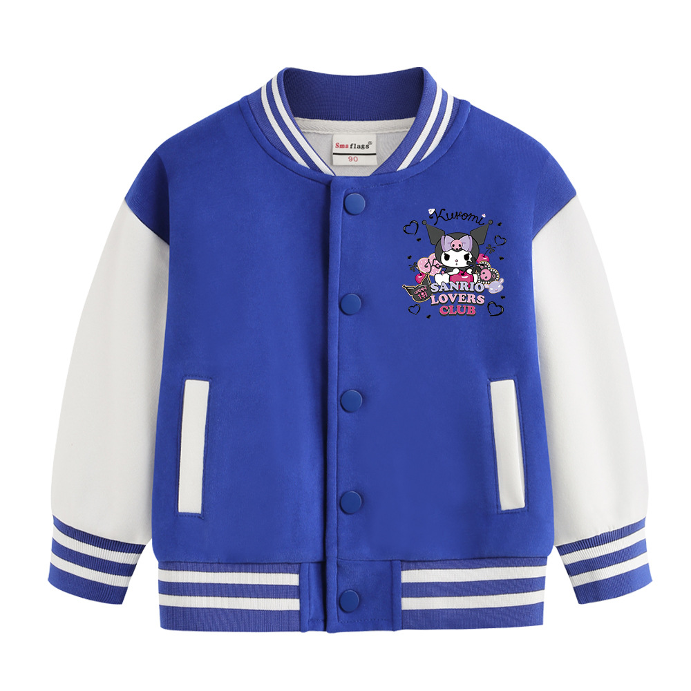 ベビモン クロミジャンパー メンズサイズ スタジアムジャンパー＜KUROMI＞（BLACK） | BABYMONSTER ONLINE SHOP