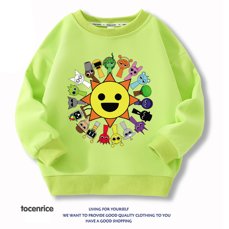 スプランキー sprunki 長袖 トレーナー スウェット パーカー トップス