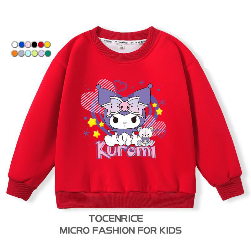クロミ（kuromi）長袖 トレーナー スウェット パーカー トップス