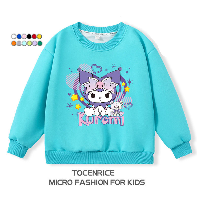 クロミ（kuromi）長袖 トレーナー スウェット パーカー トップス
