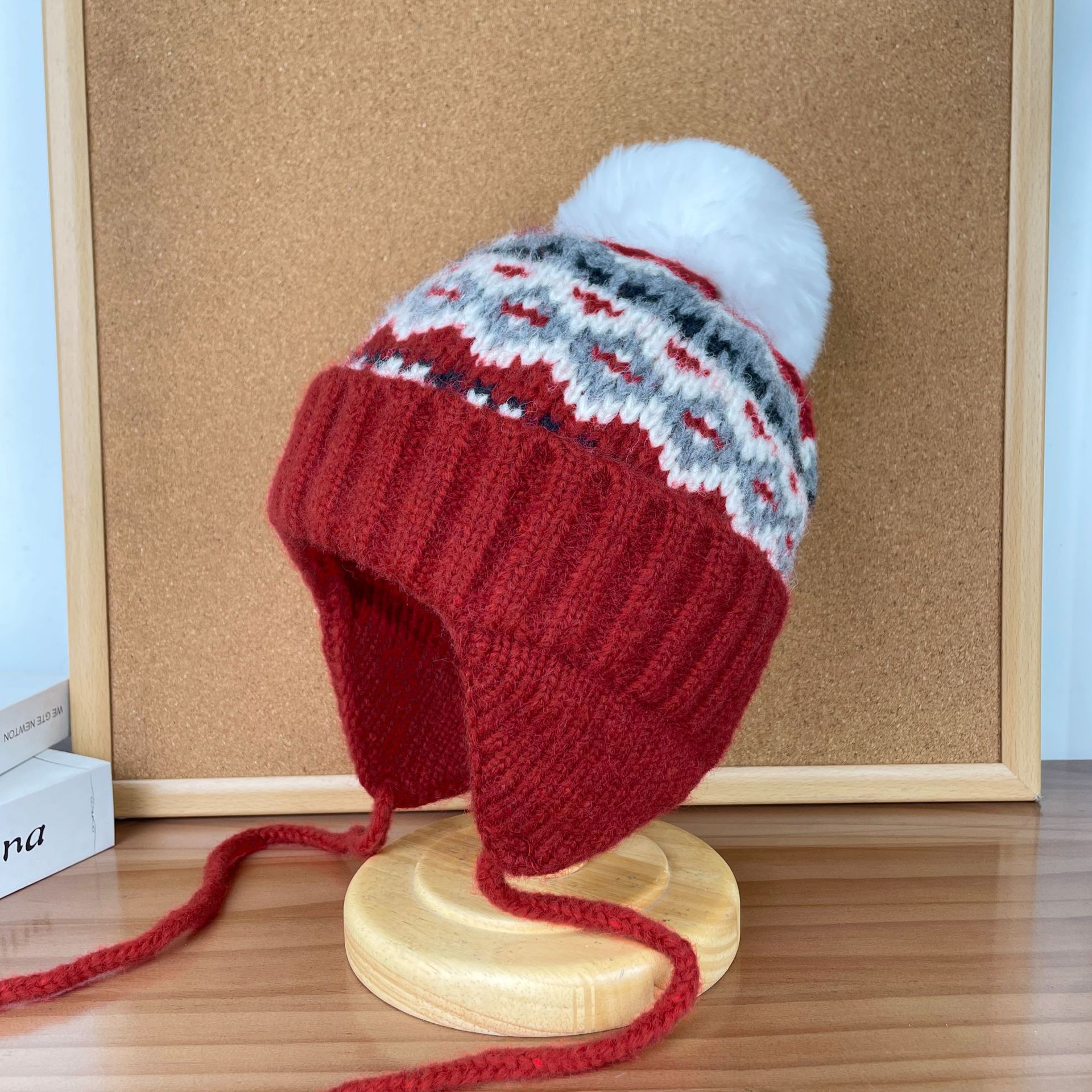 yushokobayashi ニット帽子 yushokobayashi / Aco knit hat skull | I/O PORT