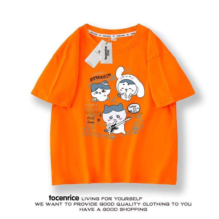 Tシャツ 日常服 ちいかわ Chiikawa 人気キャラクター アニメ