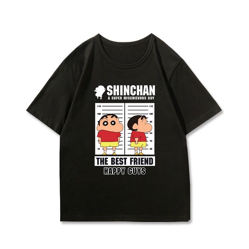 クレヨンしんちゃん Tシャツ ハーフパンツ 半ズボン 男女兼用 大人