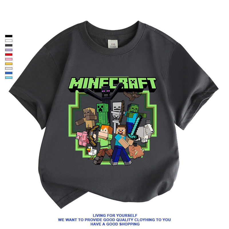 Minecraft t シャツ（キッズ、ジュニア服、シューズ） | ベビー