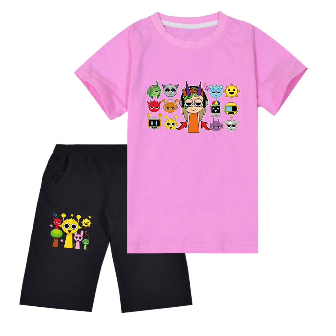 スプランキー sprunki 子供 キッズ 子ども 男の子 女の子 半袖シャツ