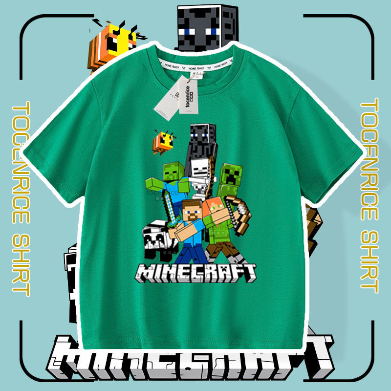 楽天市場】マインクラフト キッズ 半袖 Tシャツ ( XL サイズ
