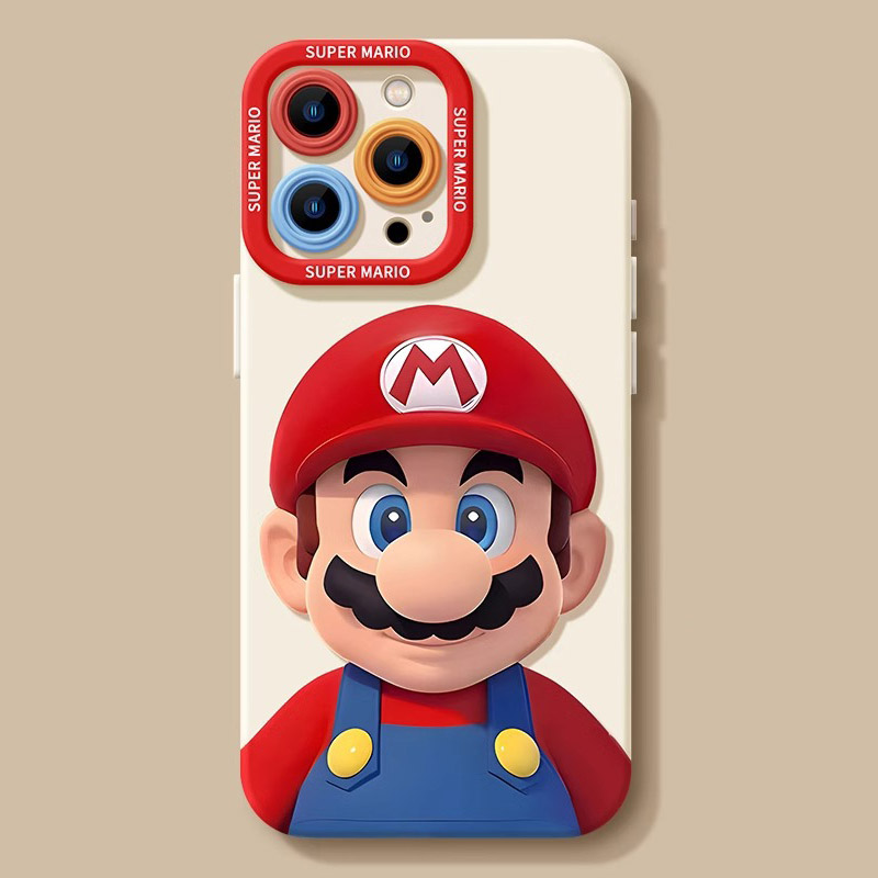 マリオ (Mario ) iphone16 スマホケース シリコーン 携帯ケース