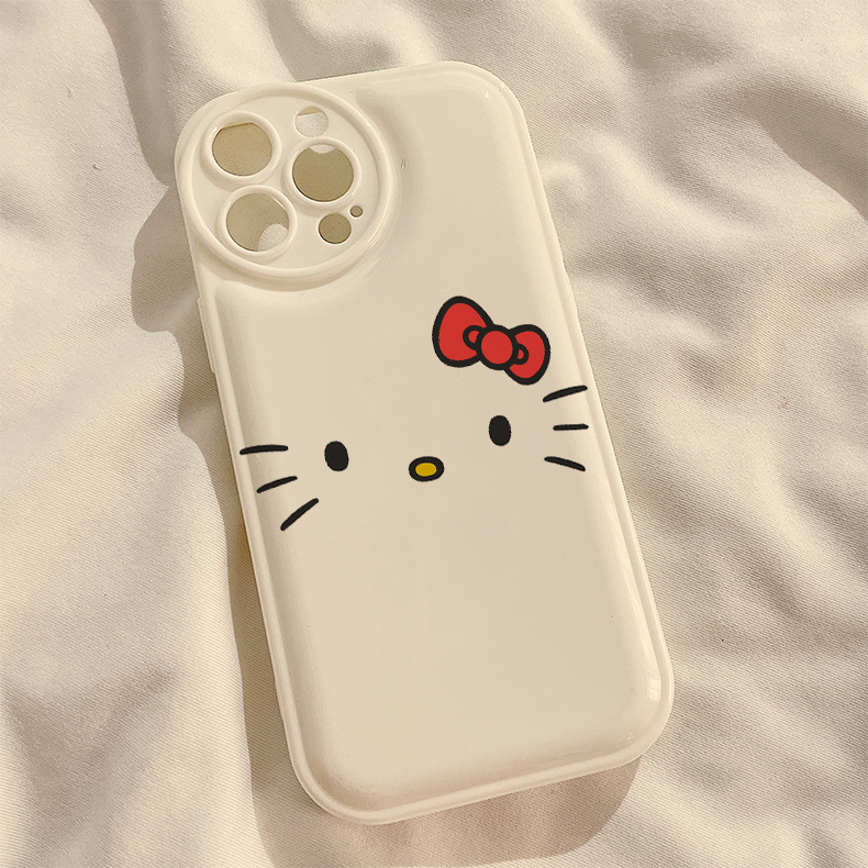 Hello Kitty ハローキティ iphone16 スマホケース ピンク ホワイト