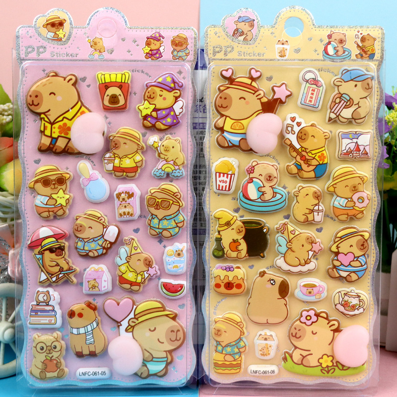 ＼新発売／ ラブブ 3Dジュエルシール アクリルラインストーン ステッカー シール 可愛い DIY ぷくぷくお尻 おしり おしりシール labubu 男の子  女の子 |  | 07