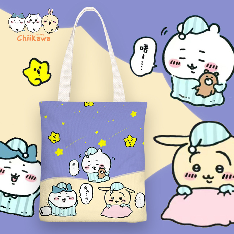 ちいかわ　うさぎ　ハチワレ　ちいかわベーカリー　限定　エコバッグ　トレー ちいかわ ちいかわベーカリー エコバッグ | ちいかわマーケット